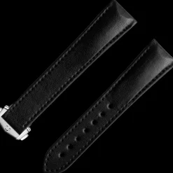 Veganes Armband in Schwarz mit Faltschließe