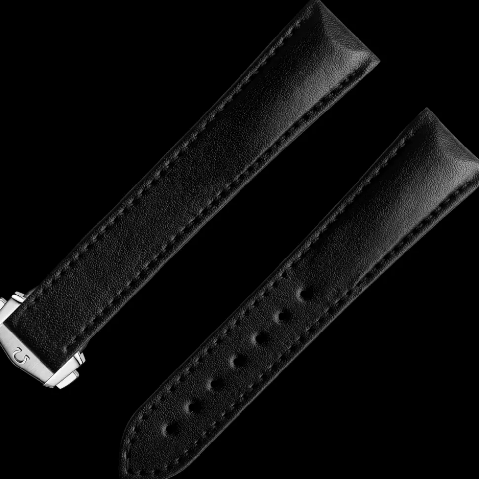 Veganes Armband in Schwarz mit Faltschließe